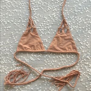 Acacia Swimwear Braided Straps Bikini Top